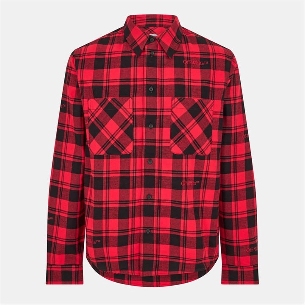 Off White Check Shirt - Multi
